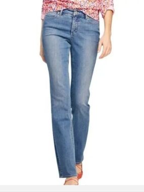 Talbots Flawless Five 5 pocket 12P Petites Straight Leg Stretch Demin Jeans